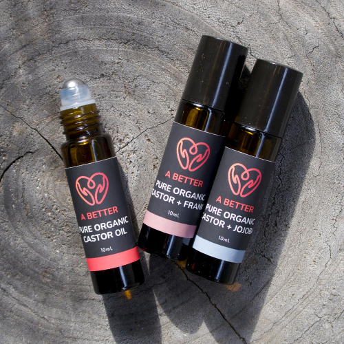 Pure Organic Castor Oil Roll-On Blends 10mL-6