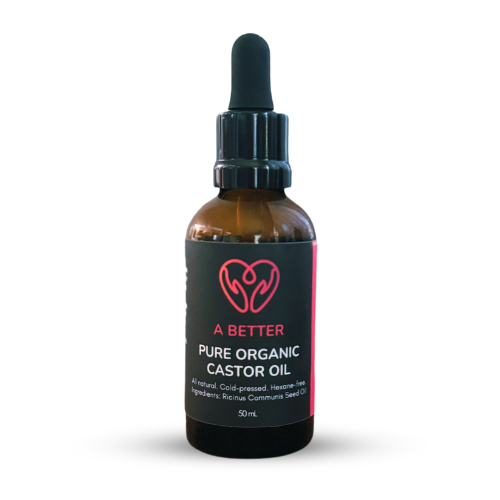 Pure Organic Castor Oil - Amber Glass Bottle-8